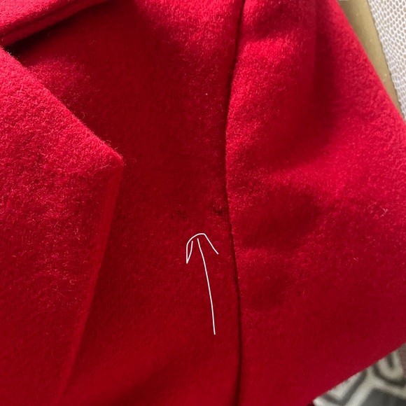 Vintage Red Stylish Blazer Size US 12 - Picture 12 of 12